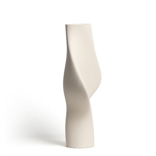 The Elegy Vase <br> 
Ivory Beige
<br> (L 15.5 x W 28 x H 57) cm