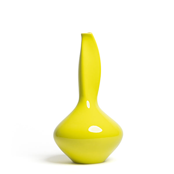The Euphony Vase <br> 
Lime Green
<br> (L 29 x W 27 x H 52) cm