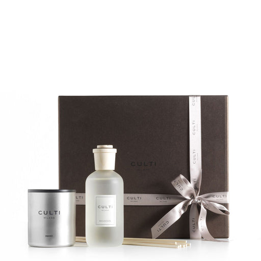 Gift Box Stile<br> Mountain Diffuser and Ebano Candle