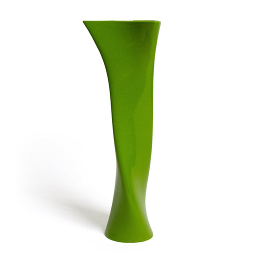 The Grace Vase <br> 
Apple Green
<br> (L 14 x W 20.5 x H 58) cm