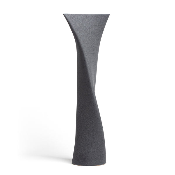 The Grace Vase <br> 
Cosmic Black
<br> (L 14 x W 20.5 x H 58) cm