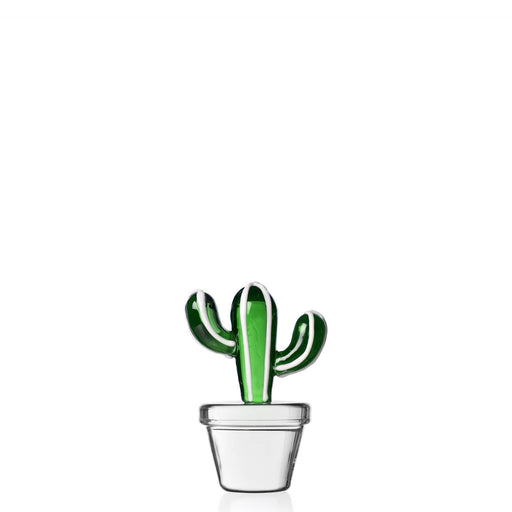 Desert Plants Paperweight <br> Green Cactus <br> (H 10.5 cm)