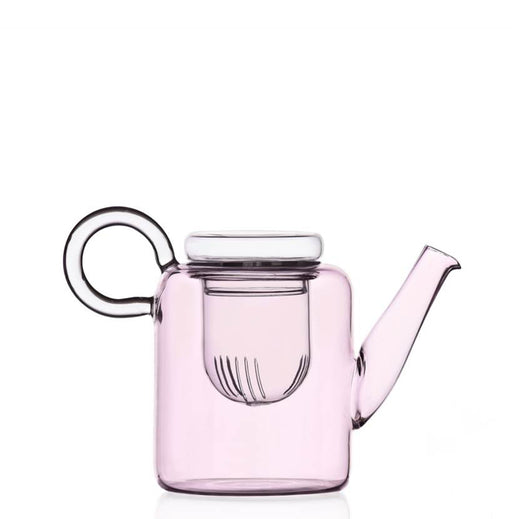 Piuma Teapot with Filter <br> 
Pink <br> 
700 ml