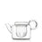 Piuma Teapot with Filter <br> Clear <br> 600 ml