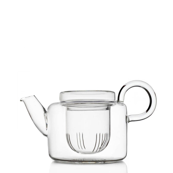 Piuma Teapot with Filter <br> Clear <br> 600 ml