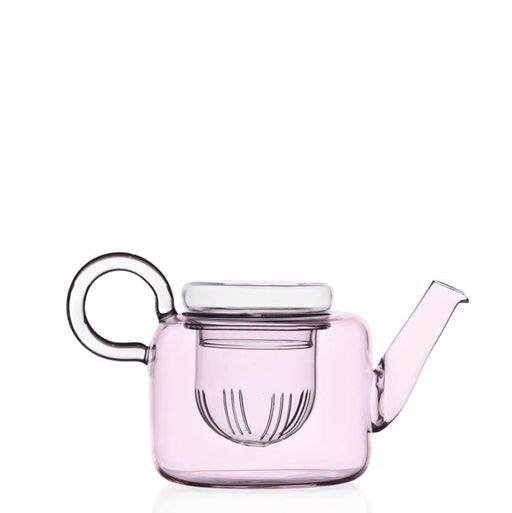 Piuma Teapot with Filter <br> 
Pink <br> 
600 ml