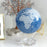 Globe <br> Sky Blue & White <br> (Ø 16 x H 23) cm