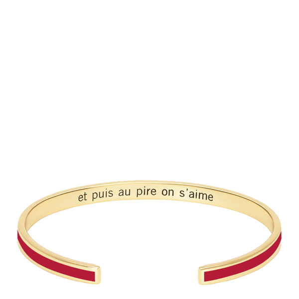 Thin Cuff <br> Red <br> Limited Edition