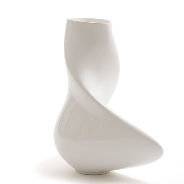 The Magnificat Vase <br> 
Glacier White
<br> (L 31 x W 55.5 x H 58) cm