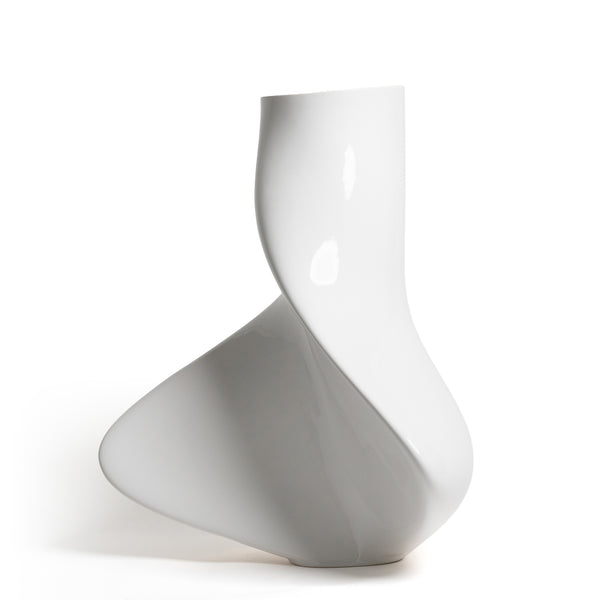 The Magnificat Vase <br> 
Glacier White
<br> (L 31 x W 55.5 x H 58) cm