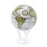 Globe <br> White Antique Terrestrial <br> (Ø 16 x H 23) cm