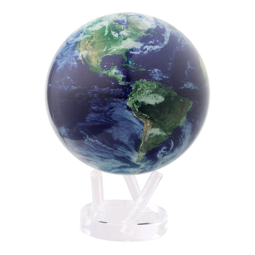 Globe <br> Blue Earth with Clouds <br> (Ø 21 x H 29) cm