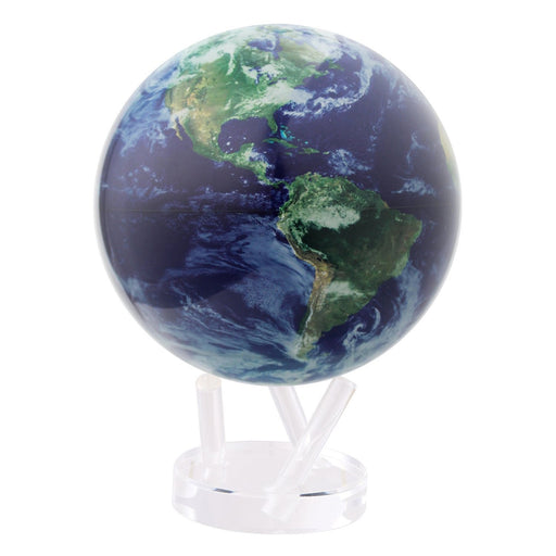 Globe <br> Blue Earth with Clouds <br> (Ø 21 x H 29) cm