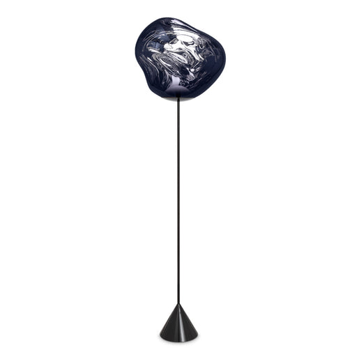 Melt Cone Slim Floor Lamp <br> Smoke <br> (L 50 x W 50 x H 180) cm