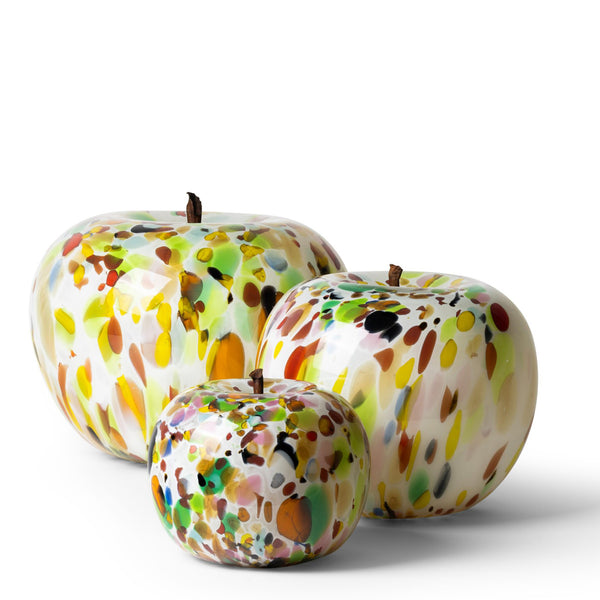 Apple Glass Transparences <br> Murrina <br> (Ø 28 x H 26) cm