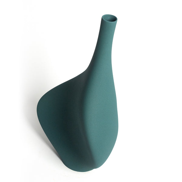 The Muse Vase <br> 
Pine Green
<br> (L 18 x W 31.5 x H 57) cm