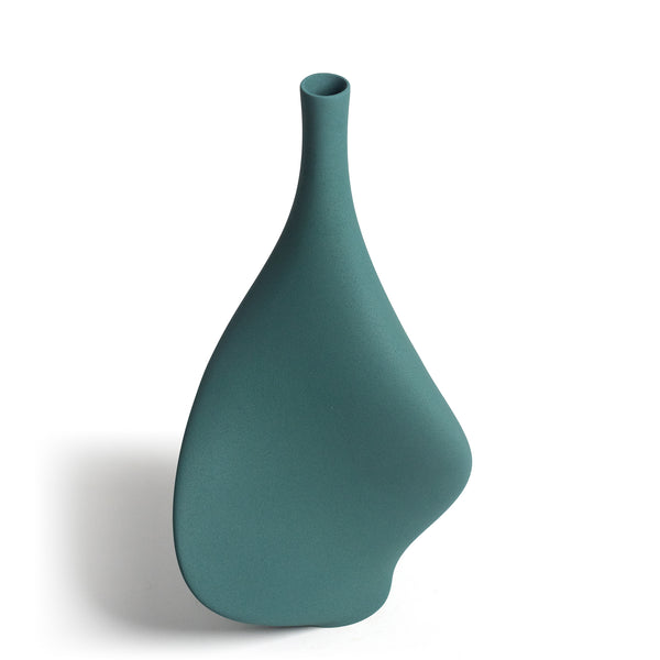 The Muse Vase <br> 
Pine Green
<br> (L 18 x W 31.5 x H 57) cm