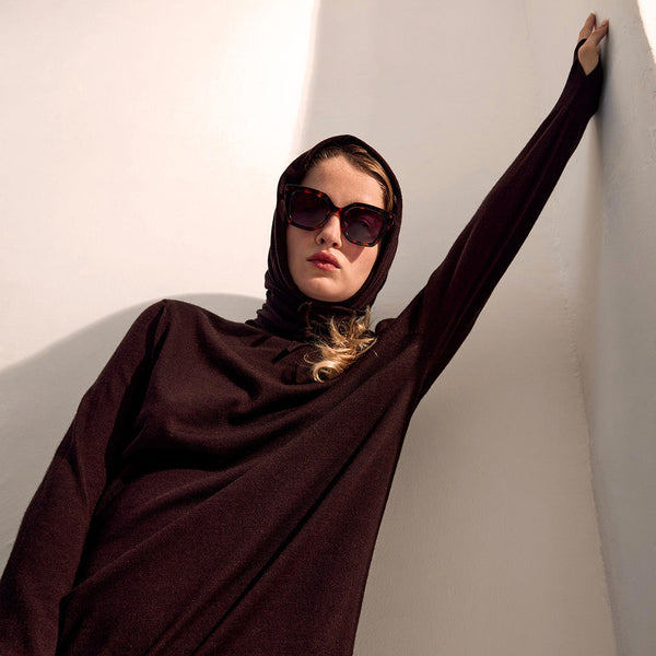 The Wind <br> Yellow Tortoise Frame <br> Black Lenses