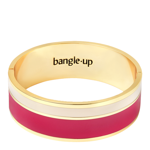 Vaporetto Bracelet <br> Raspberry & White Sand <br> (17-19) cm