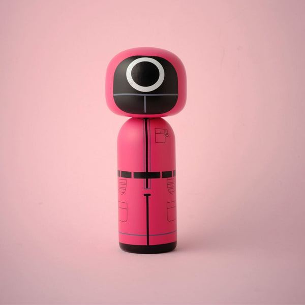 Masked Worker Kokeshi Doll <br>
Limited Edition <br>
(H 14.5) cm