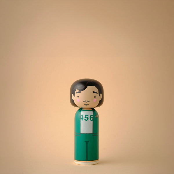 Player 456 Kokeshi Doll <br>
Limited Edition <br>
(H 14.5) cm