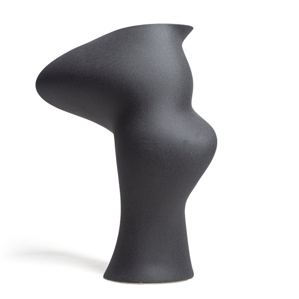 The Sonia Vase <br> Cosmic Black<br> (L 40 x W 32 x H 58) cm