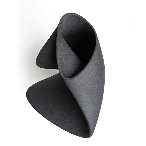 The Sonia Vase <br> Cosmic Black<br> (L 40 x W 32 x H 58) cm