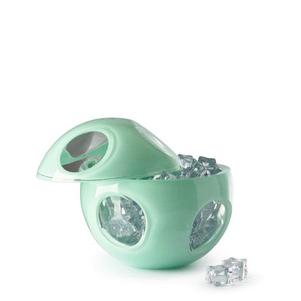 Sputnik Ice Bucket <br> Sea Water <br> (Ø 22 x H 21.6) cm