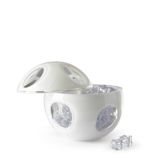 Sputnik Ice Bucket <br> White <br> (Ø 22 x H 21.6) cm