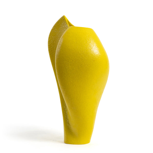 The Promise Vase <br> 
Yellow Popcorn
<br> (L 26.5 x W 33 x H 57) cm