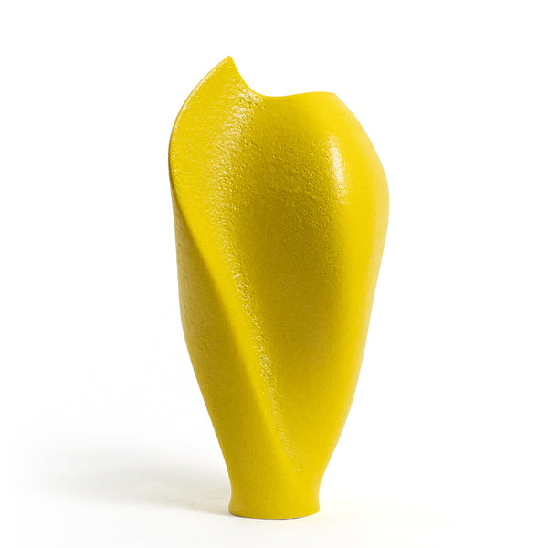 The Promise Vase <br> 
Yellow Popcorn
<br> (L 26.5 x W 33 x H 57) cm