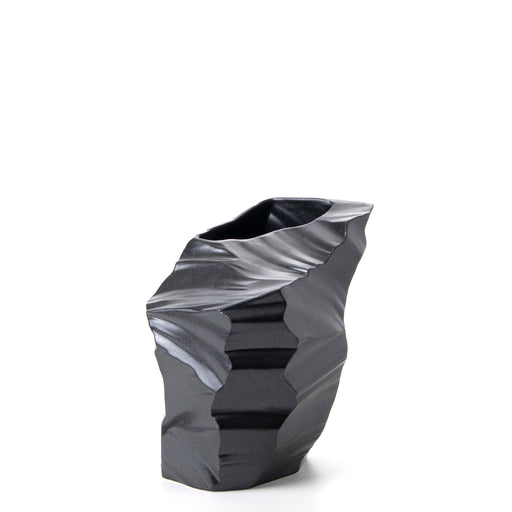Artika 1 Ice Vase <br> Black <br> (L 20 x W 20 x H 23) cm