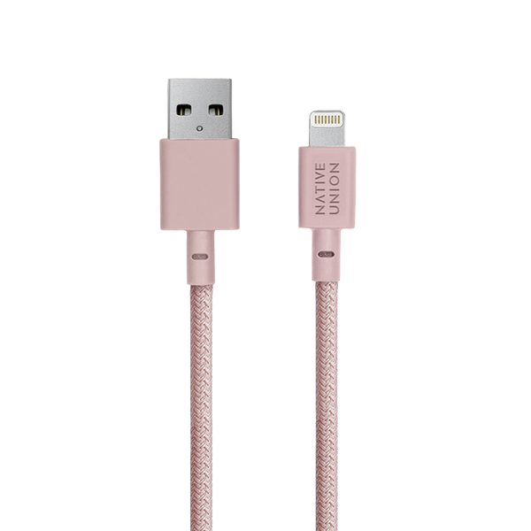 Night Cable Rose <br> USB-A to Lightning <br> 3 m
