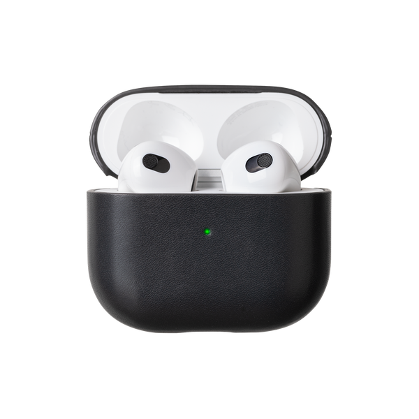 Leather Case for AirPods (Gen 3) <br> Black