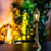 Street <br> Rechargeable Grey Lamp <br> (Ø 10 x H 42) cm