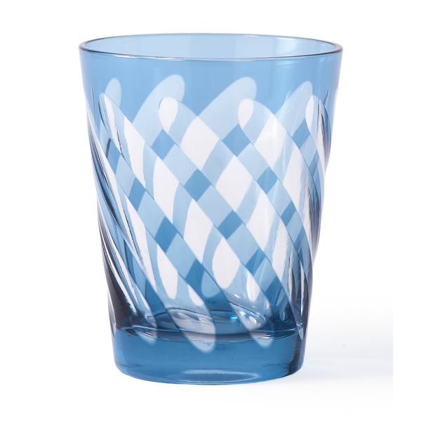 Tubular Tumbler Glass <br> Set of 4 <br> 250 ml