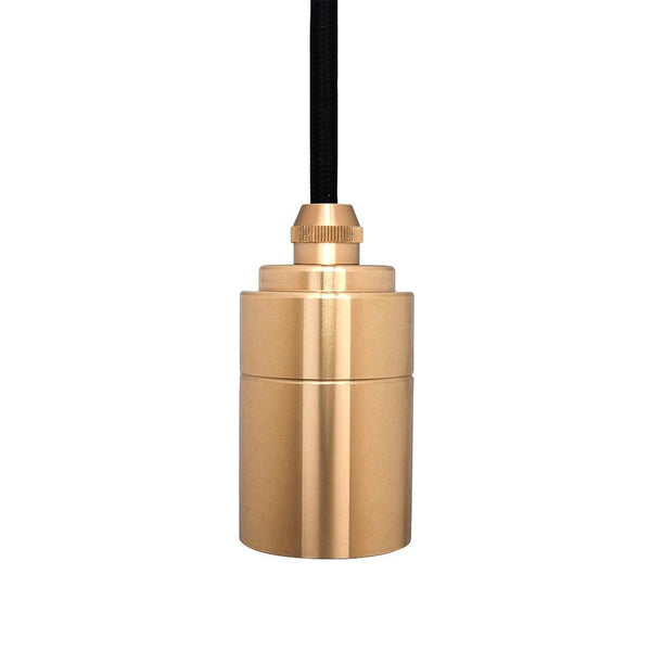 Brass Pendant with Glass Bulbs