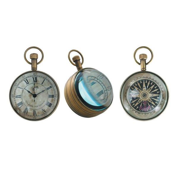Eye of the Time Clock with Stand <br> (H 17.5) cm