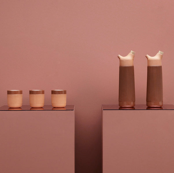 Junto Carafe <br> Terracotta <br> 700 ml