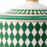 Chess Jar <br> Green <br> (Ø 14.3 x H 26) cm