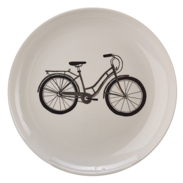 Bikes Side Plate <br> Set of 6 <br> (Ø 20 x H 3) cm