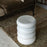 Chubby Stool <br> Off-White <br> (Ø 34 x H 44) cm