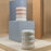 Chubby Stool <br> Off-White <br> (Ø 34 x H 44) cm