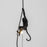 Monkey with Rope <br> Indoor & Outdoor Lamp <br> (L 37 x W 25 x H 76.5) cm