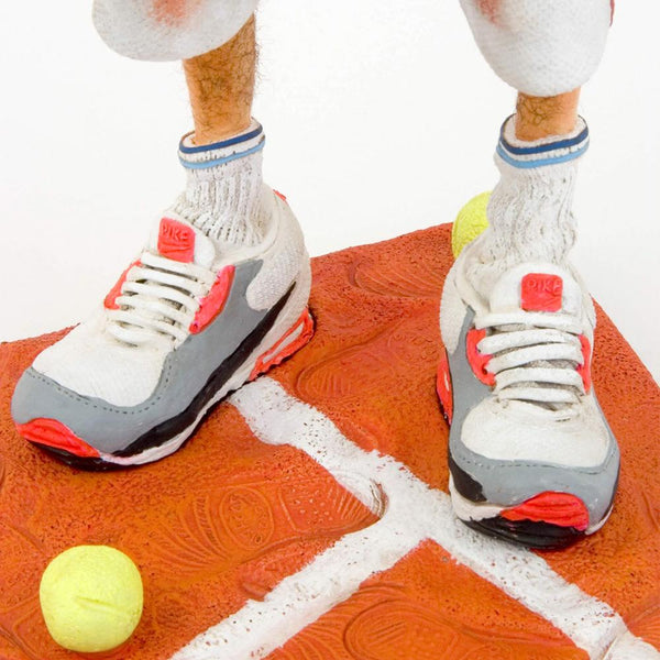 The Tennis Player <br> (L 20 x H 44) cm