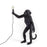 Standing Monkey Lamp <br> Black