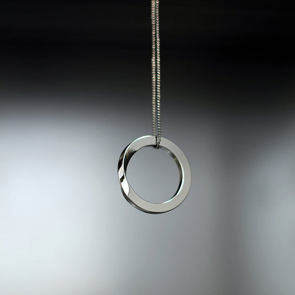 Oroborus Necklace <br>Silver