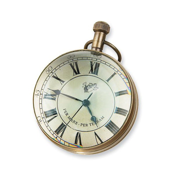 Eye of the Time Clock with Stand <br> (H 17.5) cm