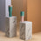 Pillar Marble Look Side Table <br> (L 33 x W 33 x H 61) cm