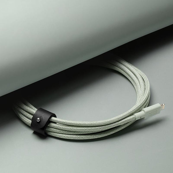 Belt Cable Sage <br> USB-A to Lightning <br> 3 m